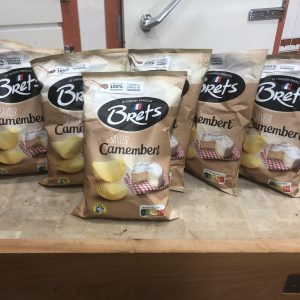 Chips au camembert