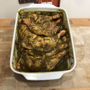 Cuisses de Poulet marinées thym-citron