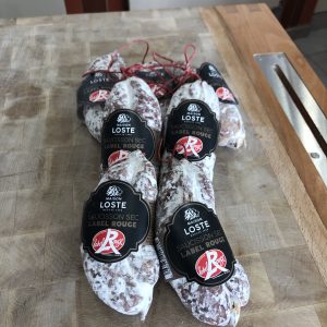 Saucisson sec label rouge